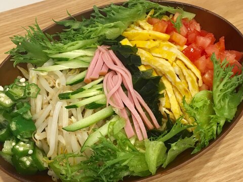 アレンジ自在 冷蔵庫整理 冷しサラダ中華麺 レシピ 作り方 By Jiru 楽天レシピ アレンジ自在 冷蔵庫整理 冷しサラダ中華麺 レシピ 作り方 By Jiru 楽天レシピ